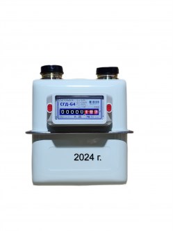 Счетчик газа СГД-G4ТК с термокорректором (вход газа левый, 110мм, резьба 1 1/4") г. Орёл 2024 год выпуска Жигулевск